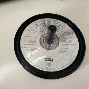 Nicoletta Carson 'Sleep, Dear Baby' CD in Clear/Black